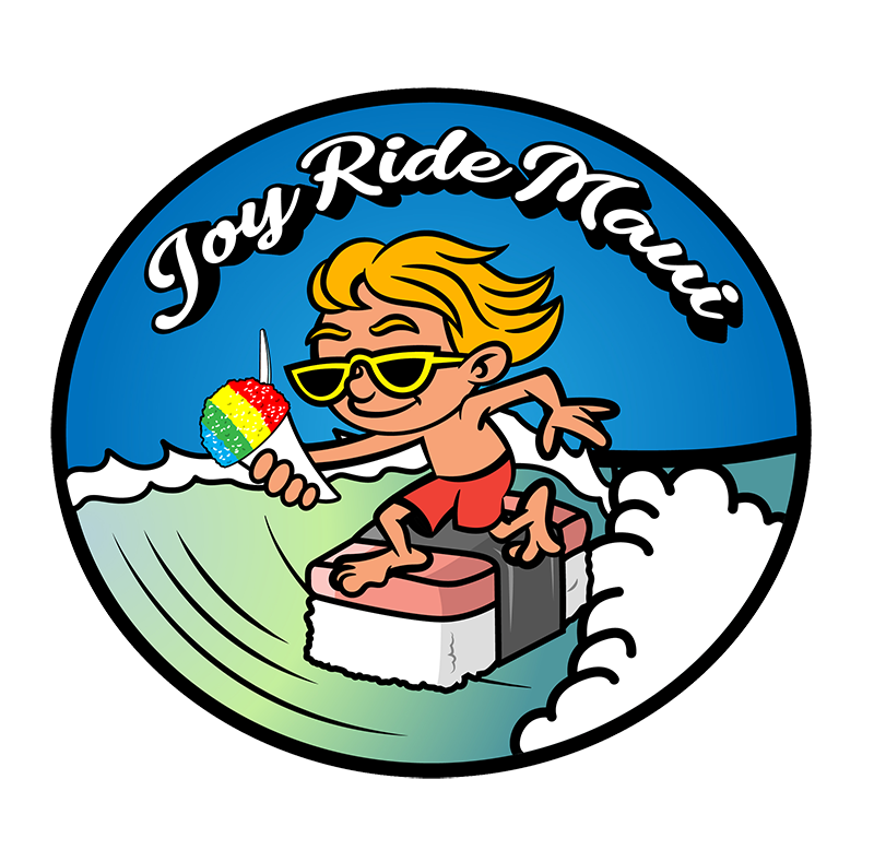 Joy Ride Maui logo, surf lessons in maui